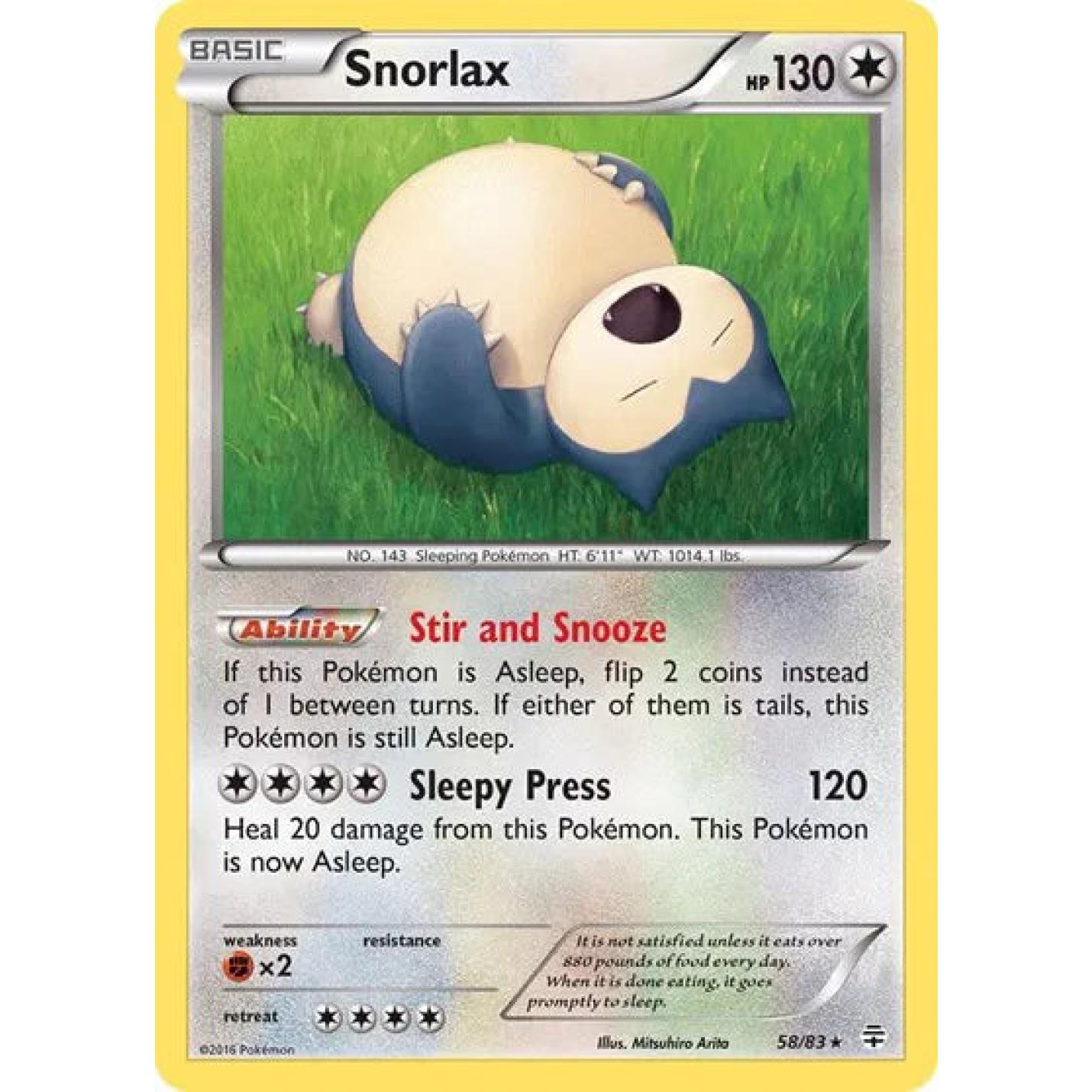 Snorlax 58/83 - Generations - Normal
