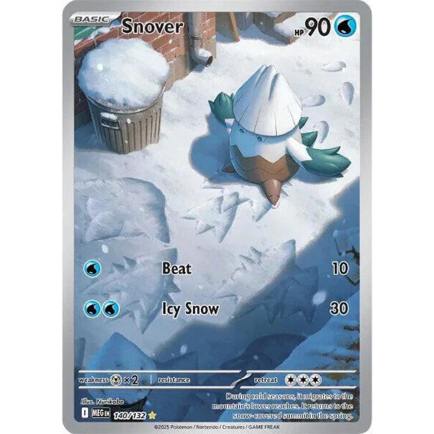 Snover 140/132 - Mega Evolution - Holofoil