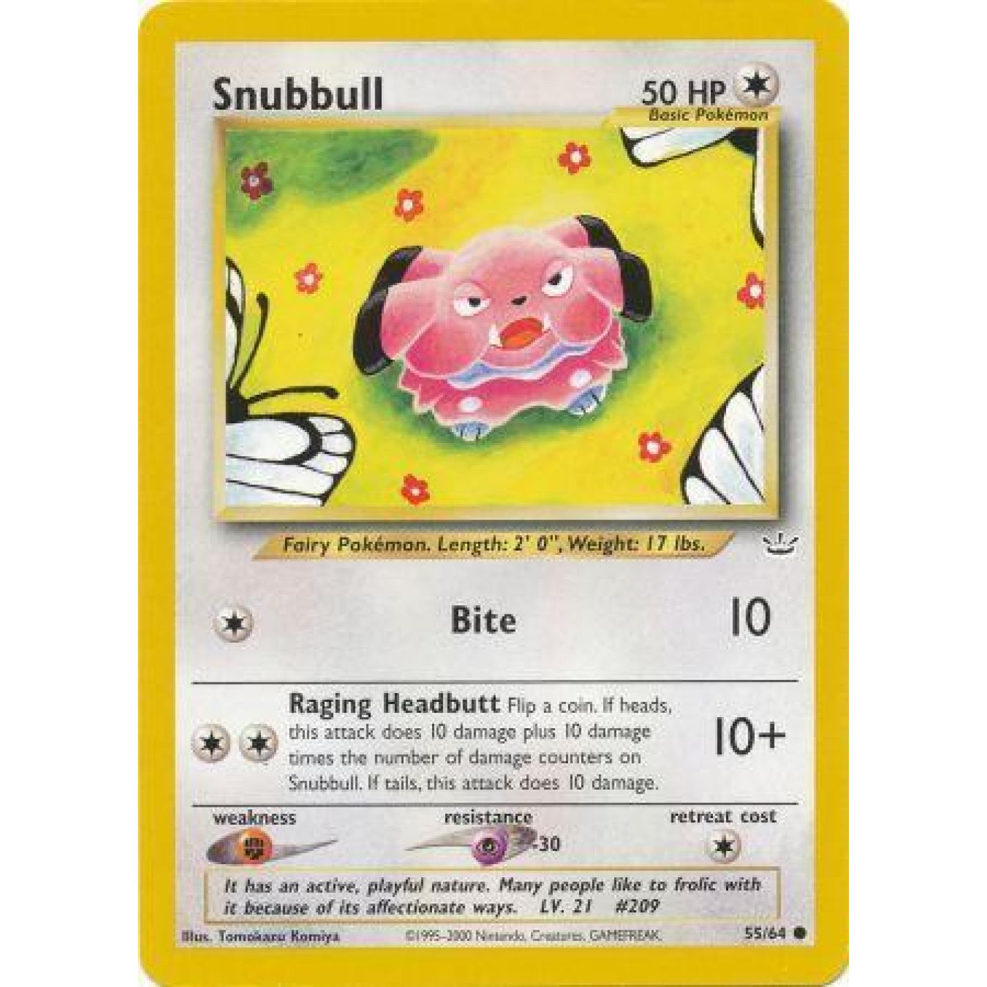 Snubbull 55/64 - Neo Revelation (Unlimited) - Normal
