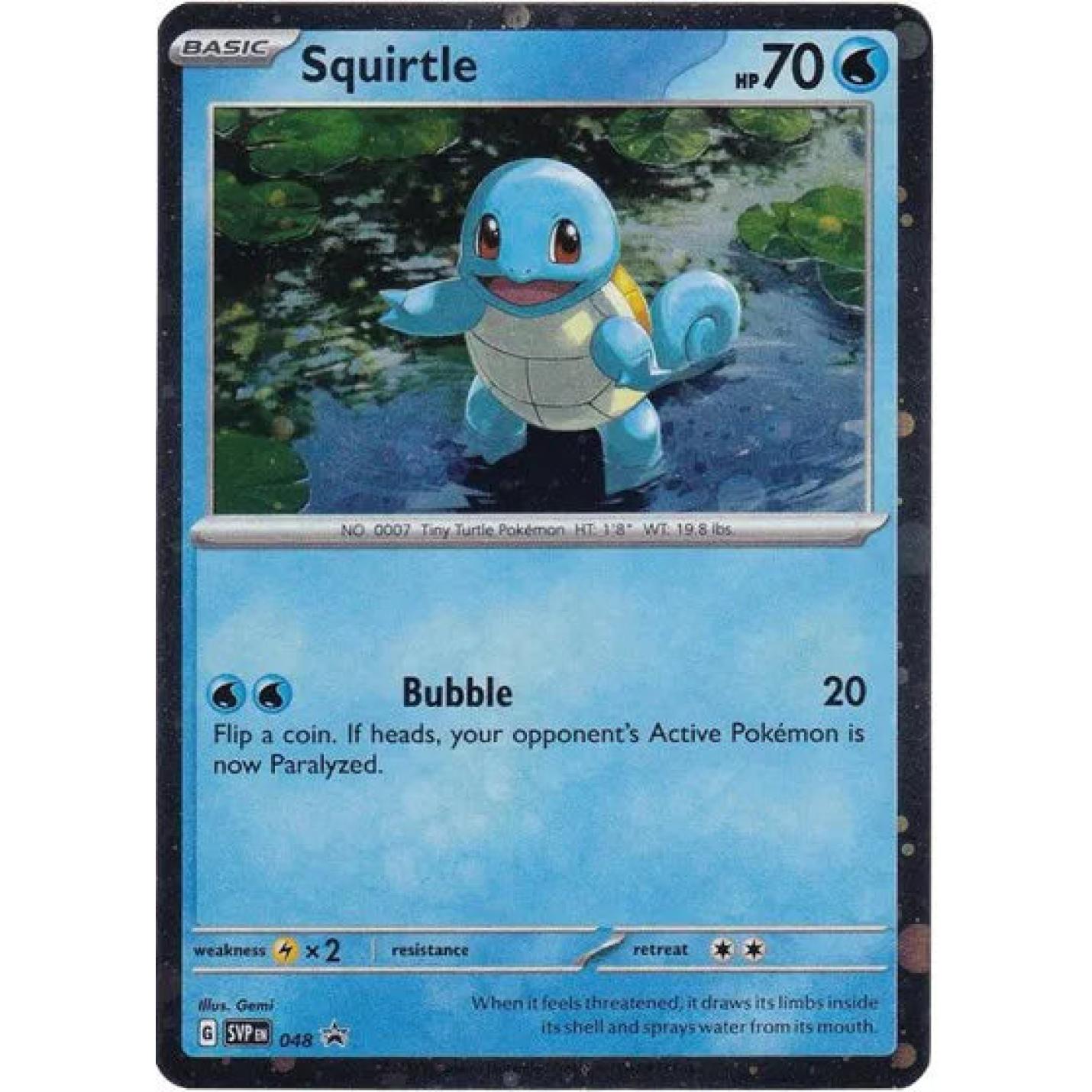 Squirtle 048 - Scarlet & Violet Promo - Cosmos Holo