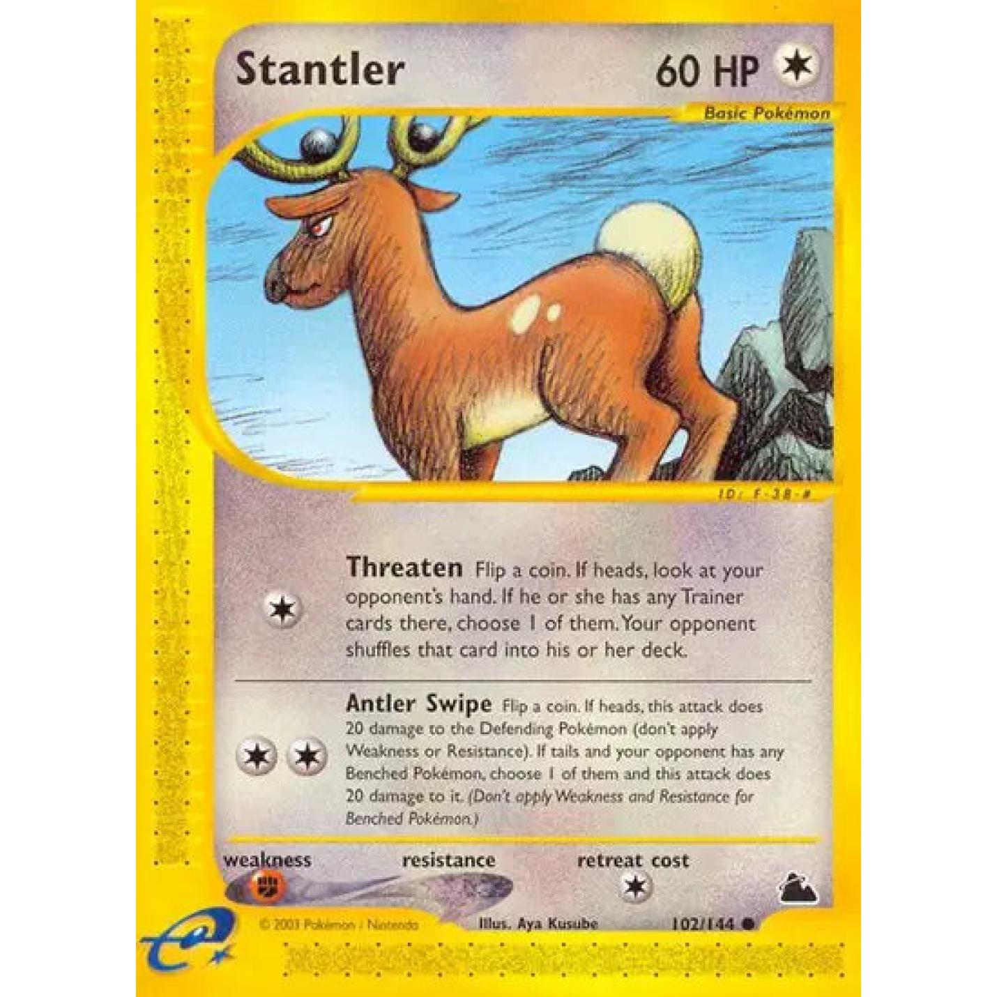 Stantler 102/144 - Skyridge - Normal