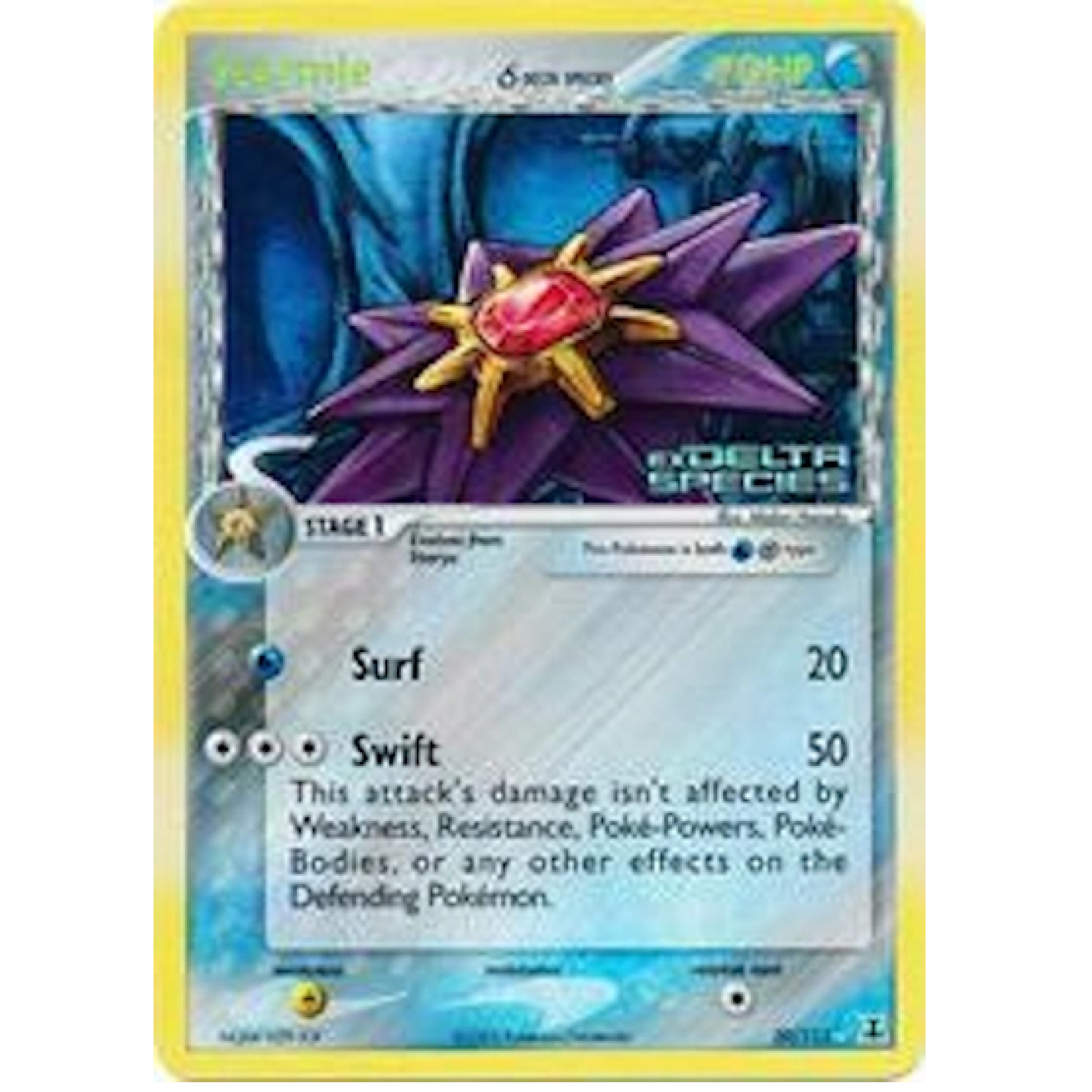 Starmie 30/113 - EX Delta Species - Reverse Holofoil