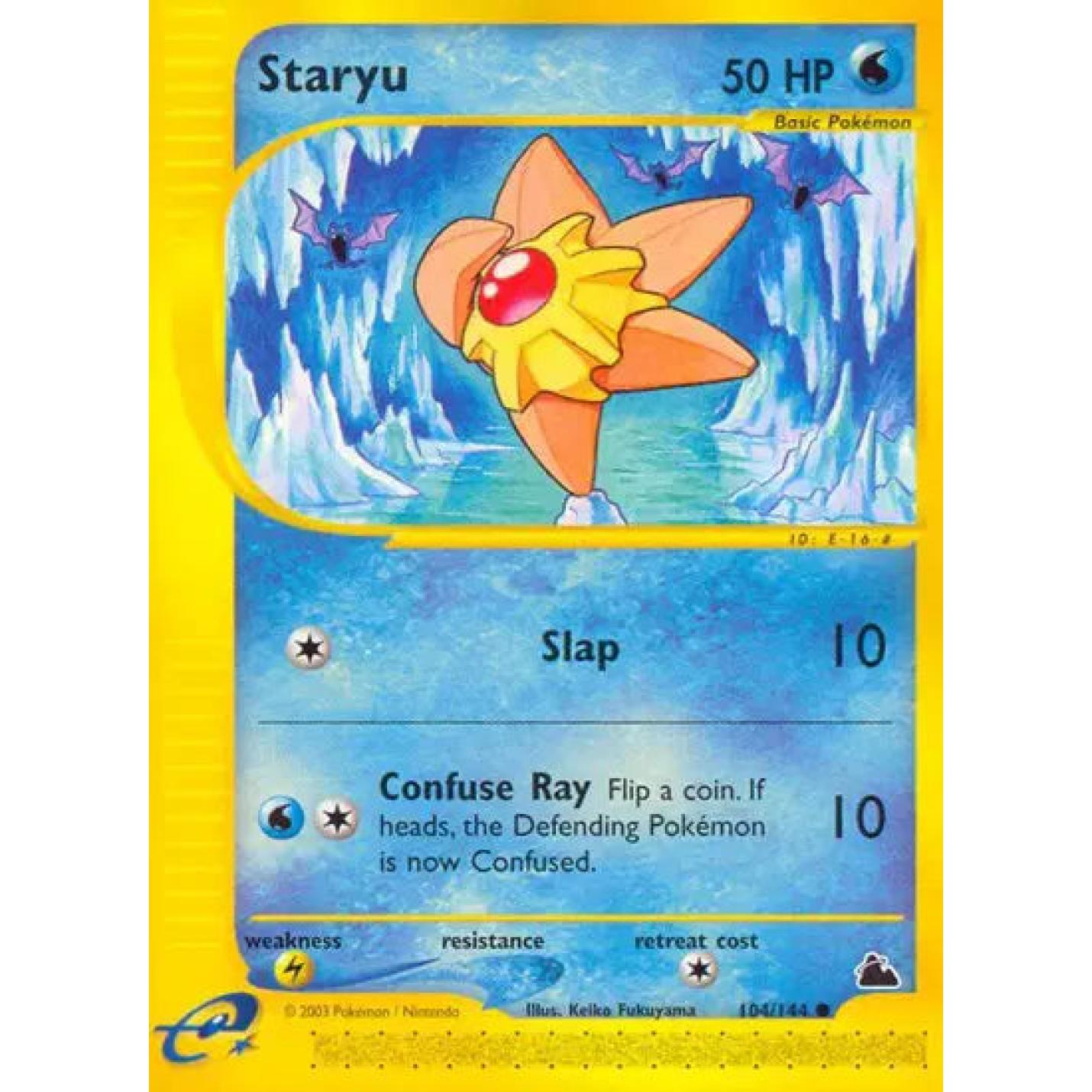 Staryu 104/144 - Skyridge - Normal