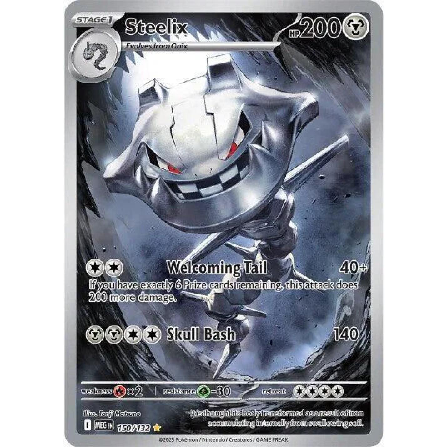 Steelix 150/132 - Mega Evolution - Holofoil