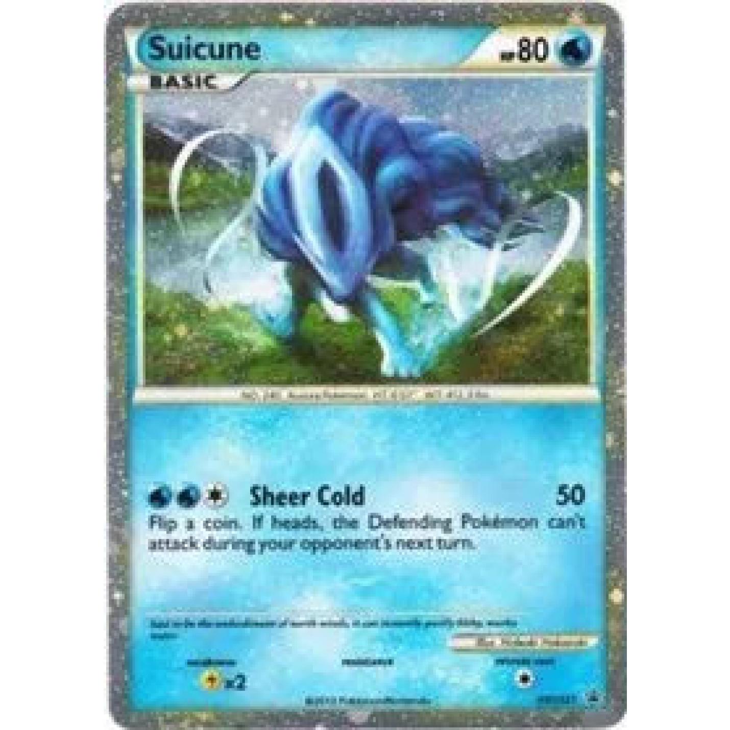 Suicune HGSS21 - HeartGold SoulSilver Promos - Holofoil