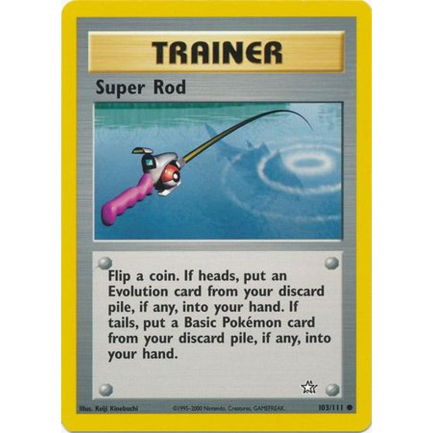 Super Rod 103/111 - Neo Genesis (Unlimited) - Normal