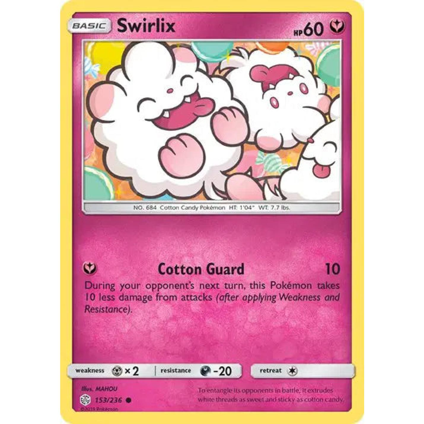Swirlix 153/236 - Cosmic Eclipse - Reverse Holofoil