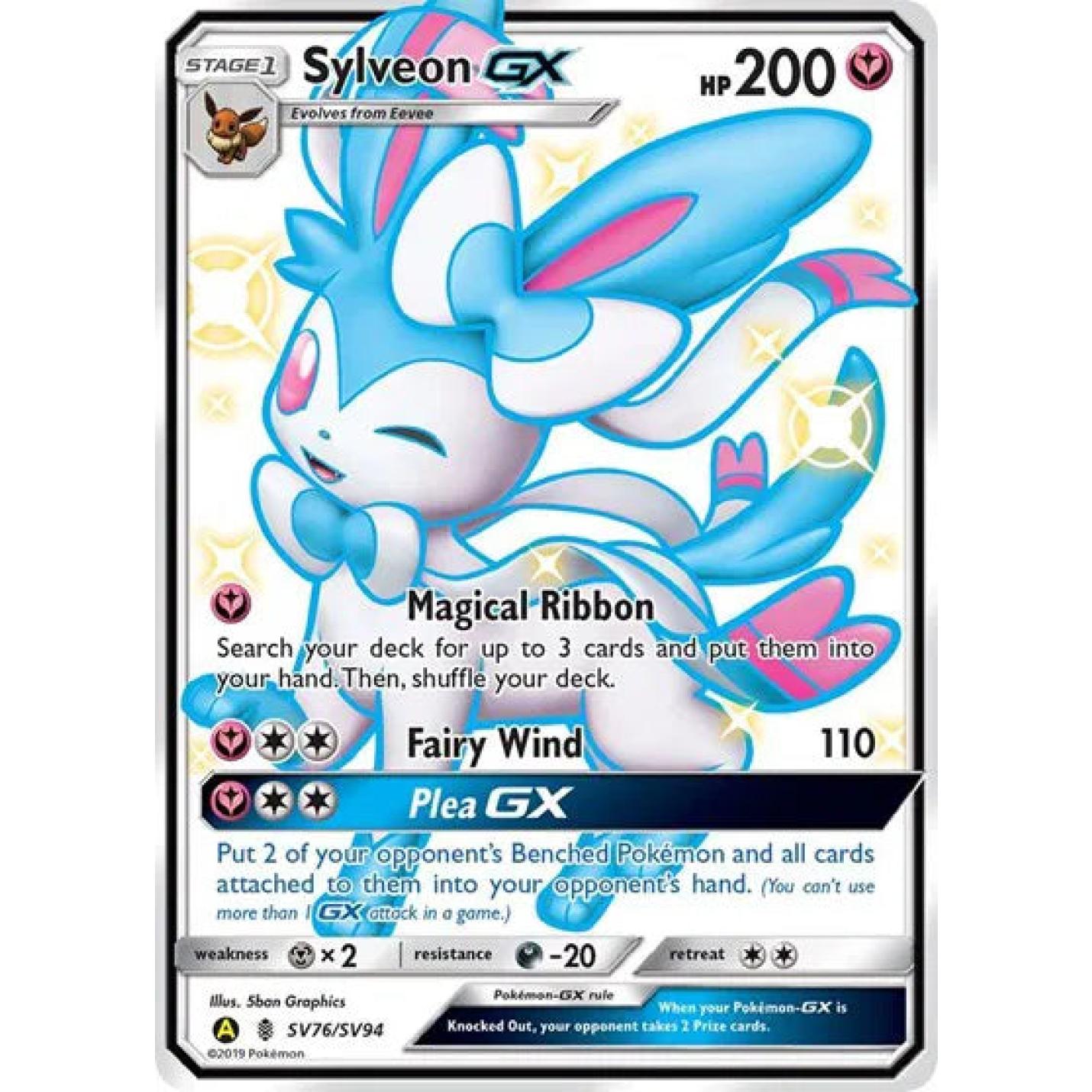 Sylveon GX SV76/SV94 - Hidden Fates: Shiny Vault - Holofoil