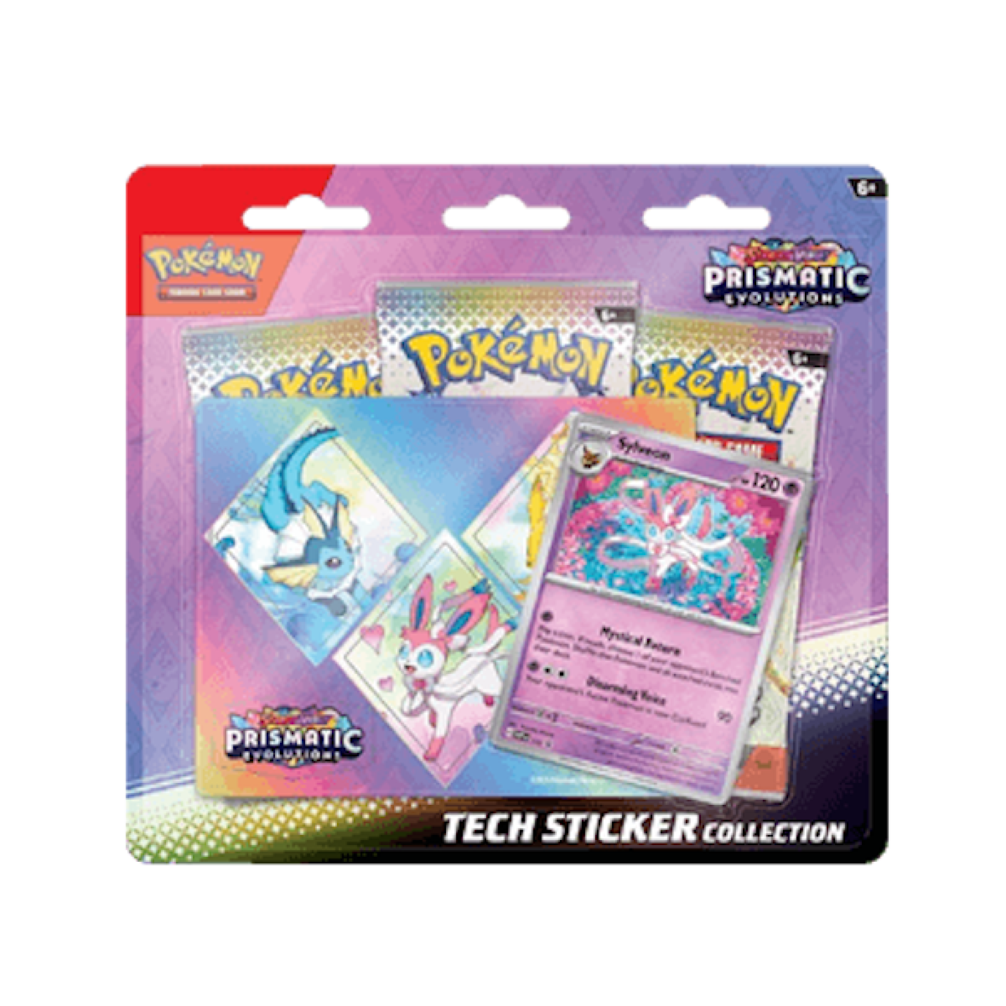 Pokémon Prismatic Evolutions: Sylveon Tech Sticker Collection