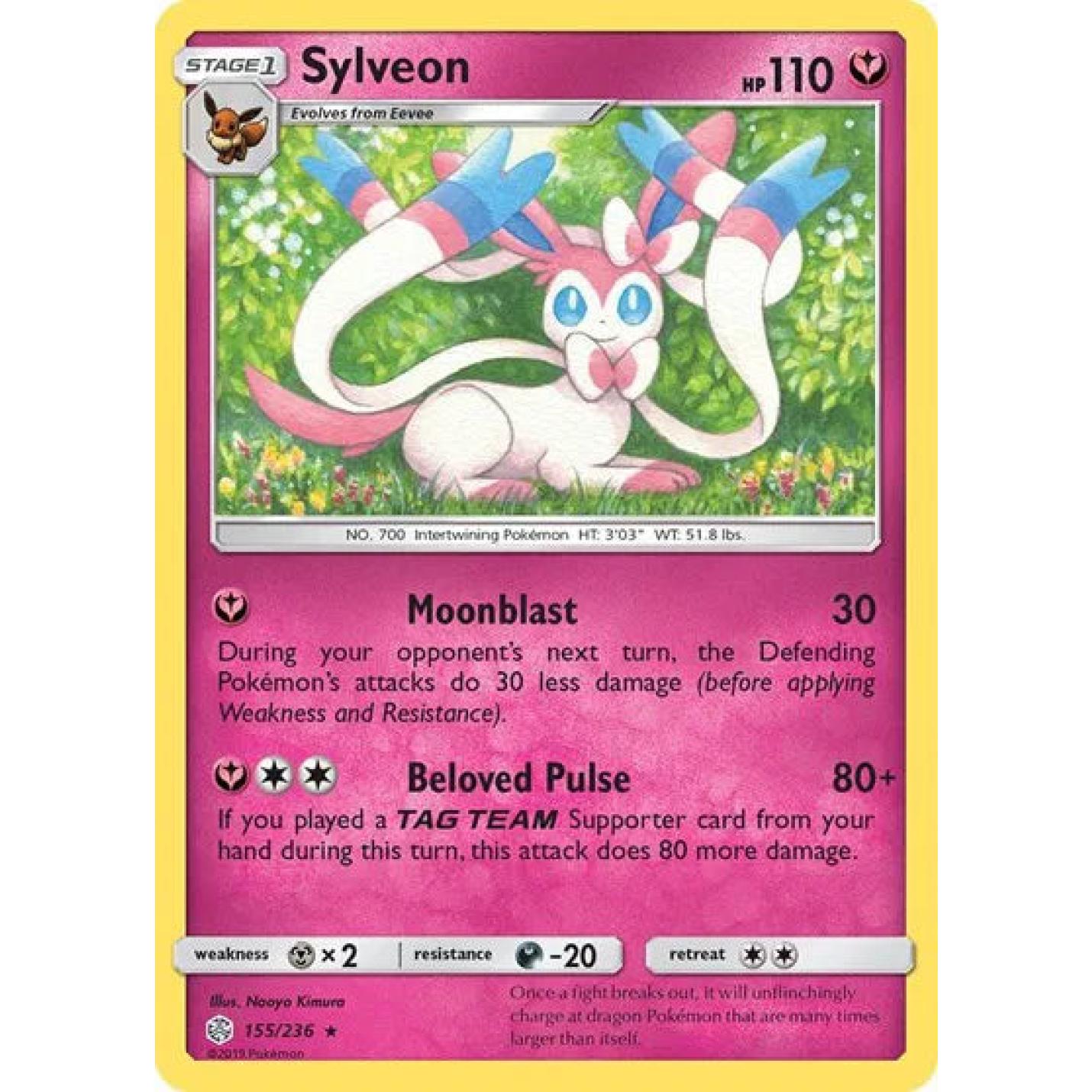 Sylveon 155/236 - Cosmic Eclipse - Normal