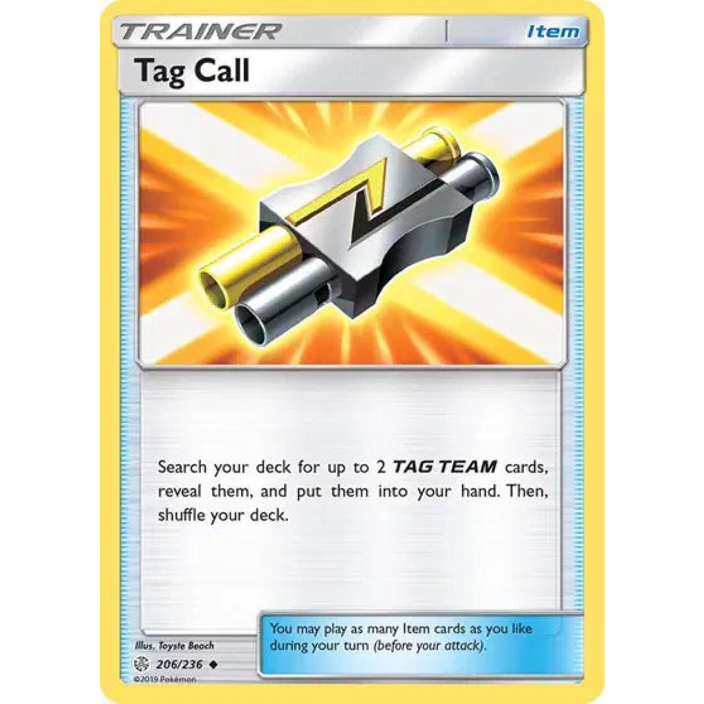 Tag Call 206/236 - Cosmic Eclipse - Reverse Holofoil