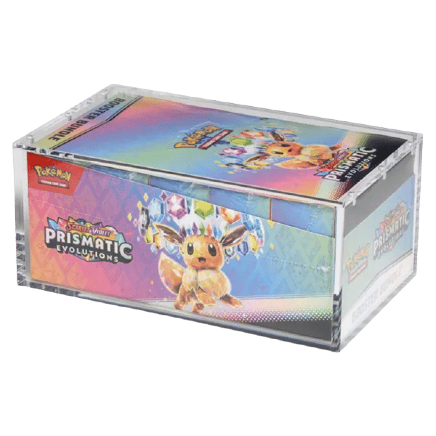 The Acrylic Box - Booster Bundle Display dicht met box