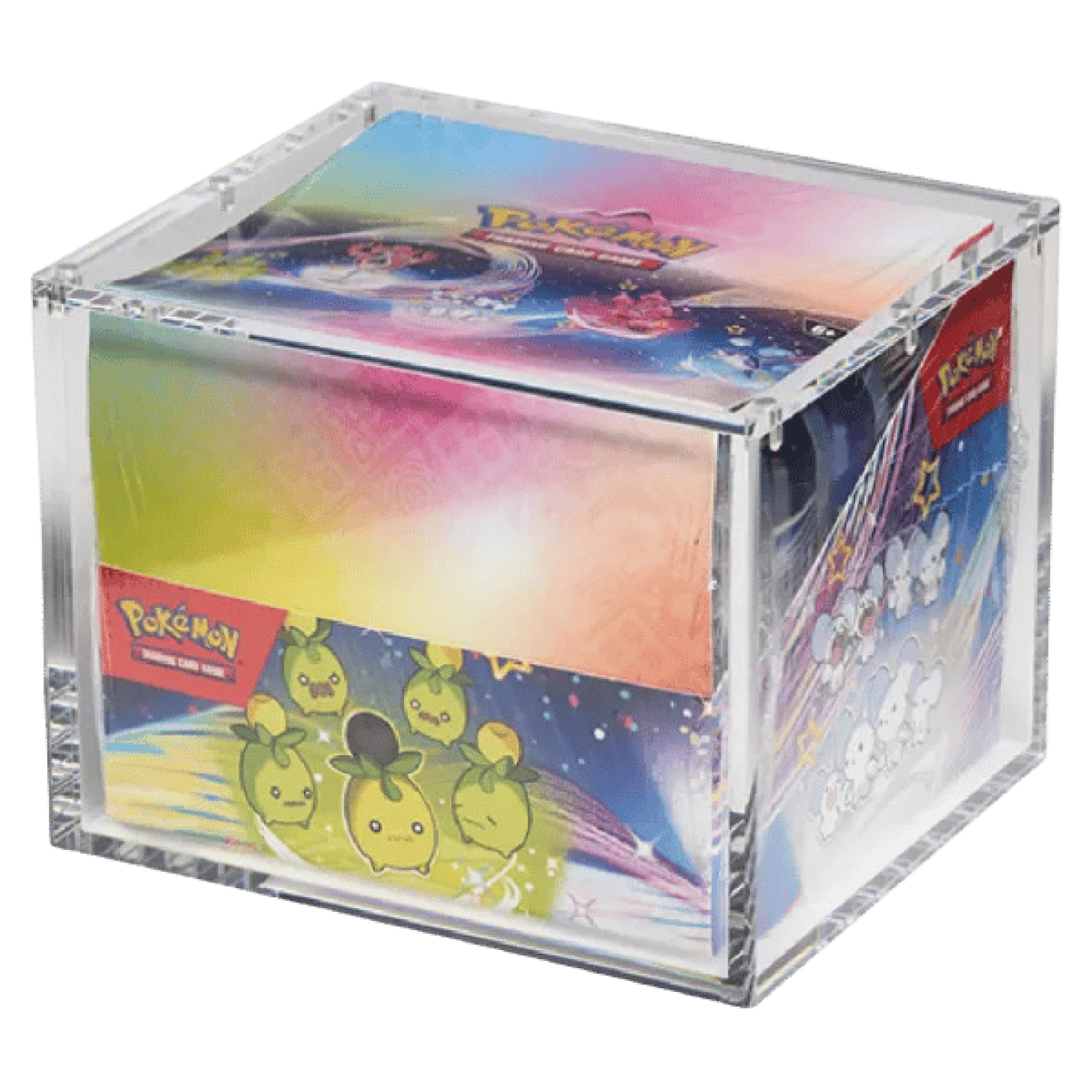 The Acrylic Box - Mini Tin Display Case dicht met box