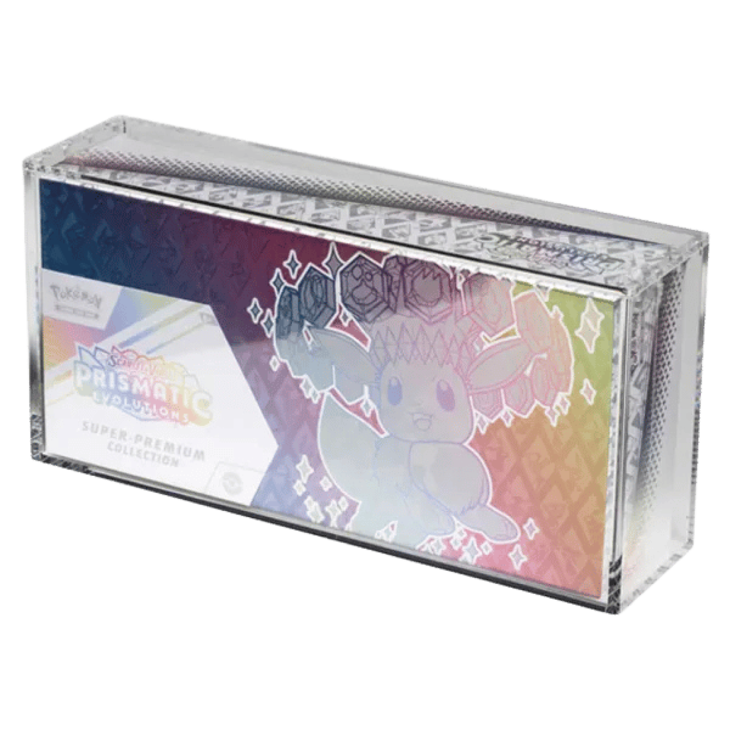The Acrylic Box - Super Premium Collection Box (Prismatic) dicht met box