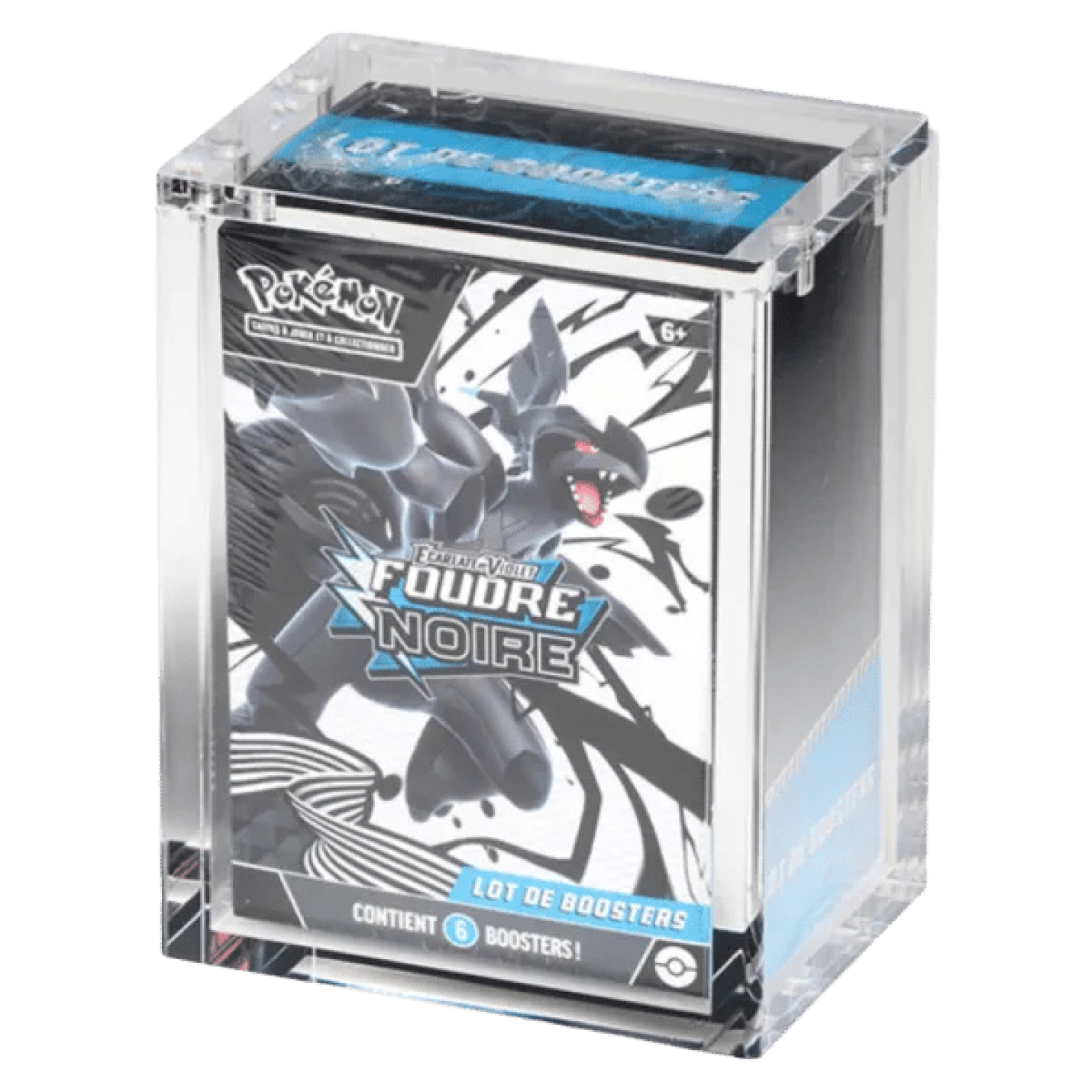 The Acrylic Box – Booster Bundle Pokémon dicht met black bolt booster bundle