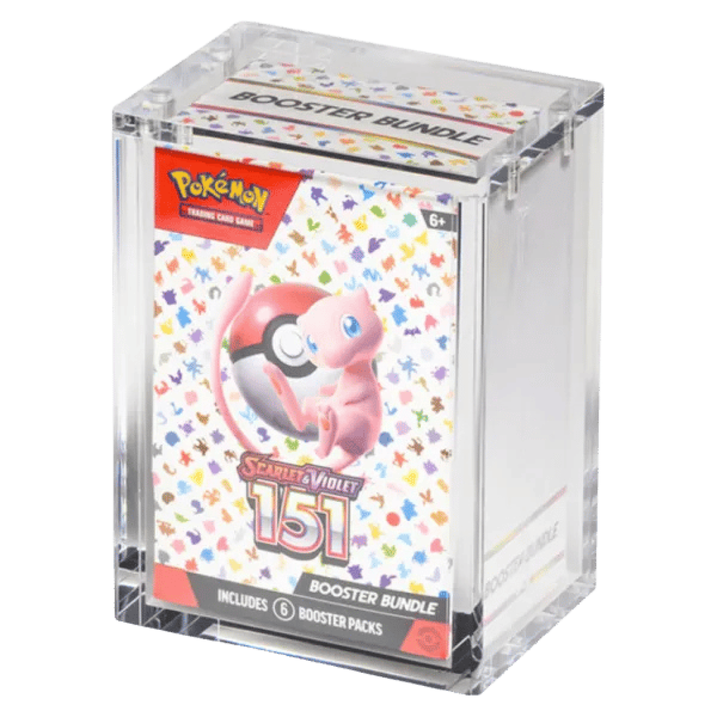 The Acrylic Box – Booster Bundle Pokémon dicht met scarlet & violet 151 booster bundle