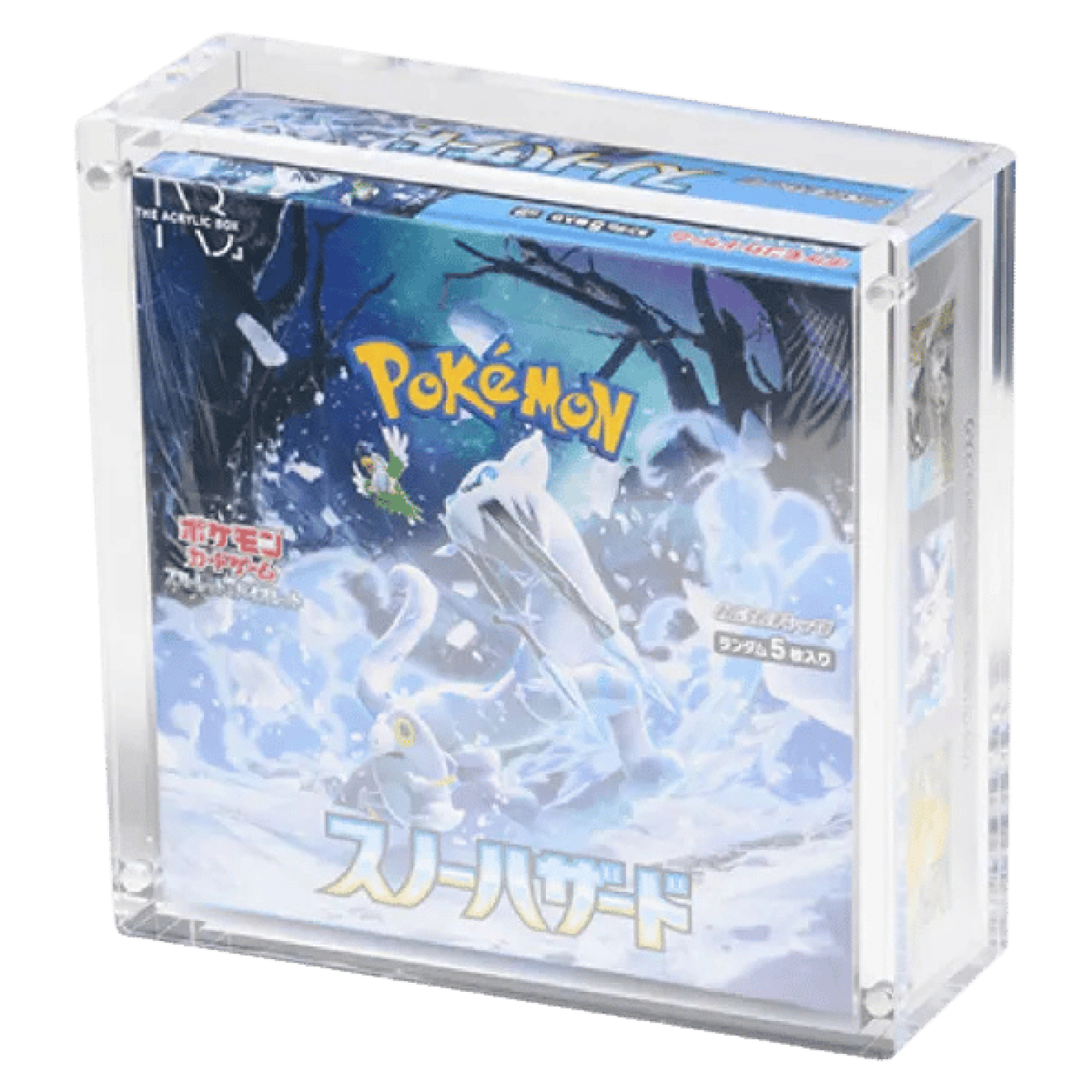 The Acrylic Box – Displaycase voor Japanse Boosterbox (Regular) met box