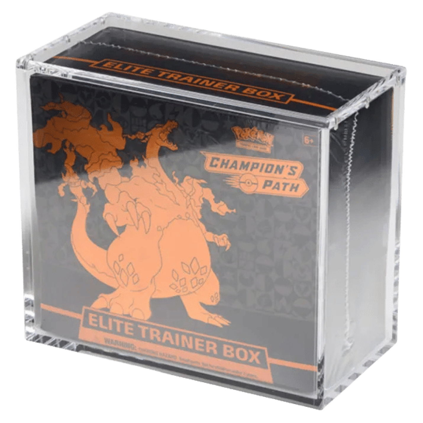 The Acrylic Box – Elite Trainer Box Displaycase dicht met champion's path etb