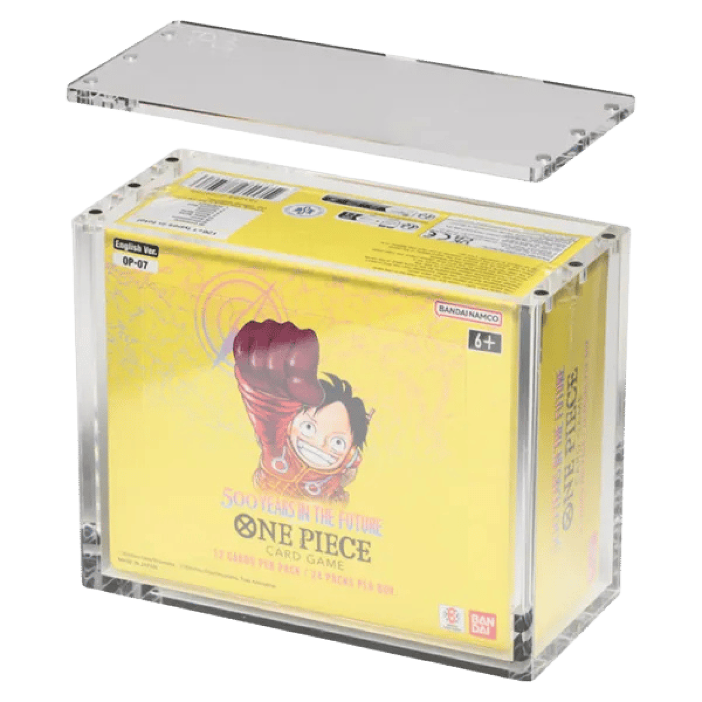 The Acrylic Box – One Piece Display Case open met box