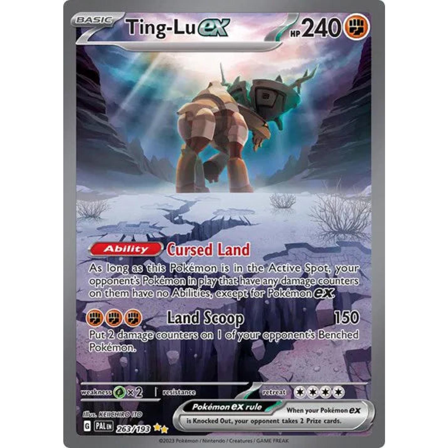 Ting-Lu ex 263/193 - Paldea Evolved - Holofoil