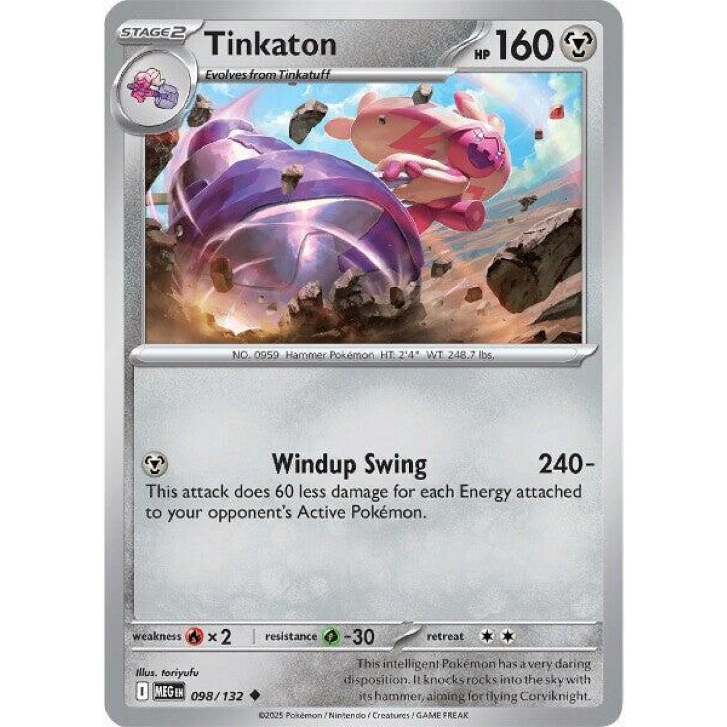 Tinkaton 098/132 - Mega Evolution - Normal