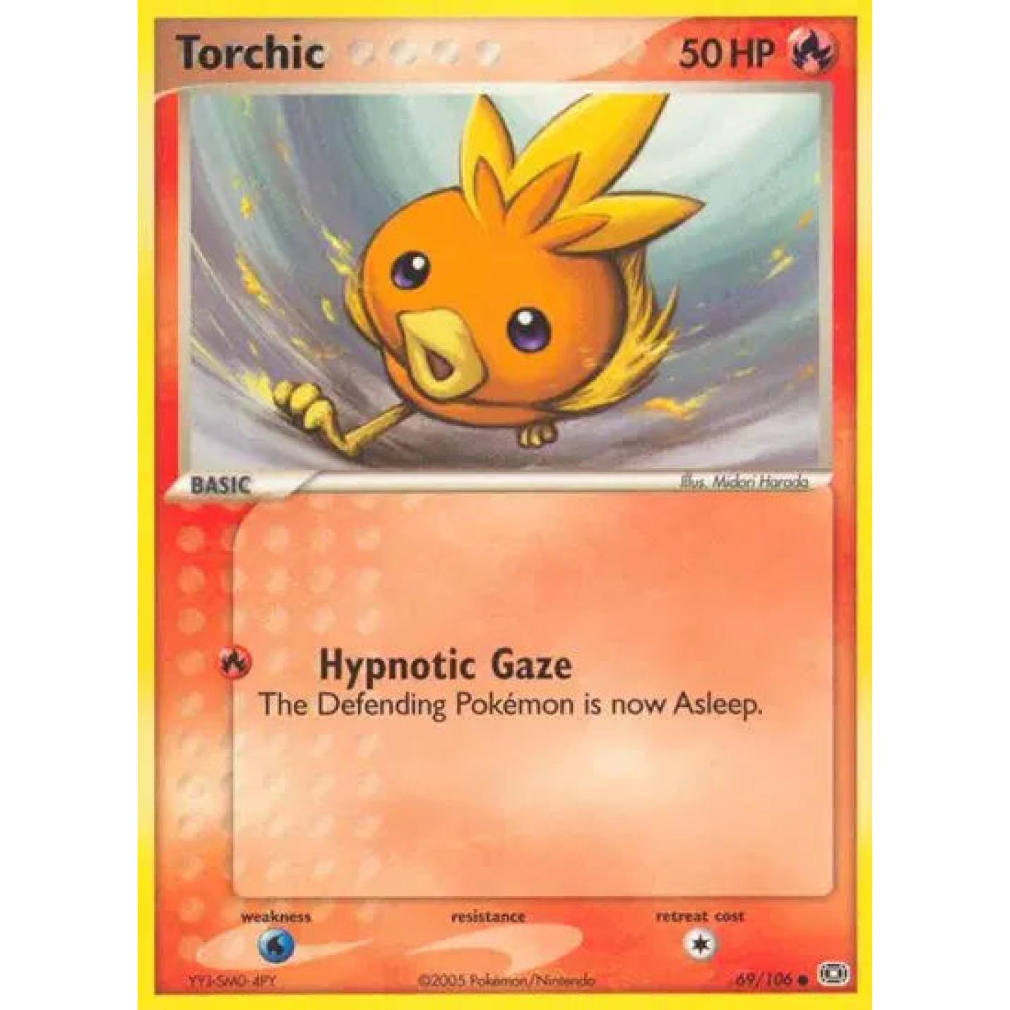 Torchic 69/106 - EX Emerald - Normal
