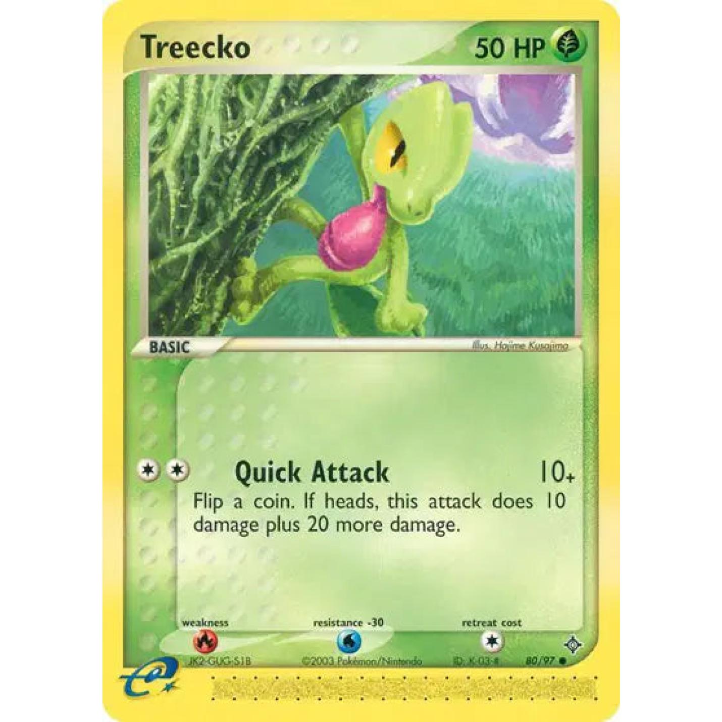 Treecko 80/97 - EX Dragon - Normal