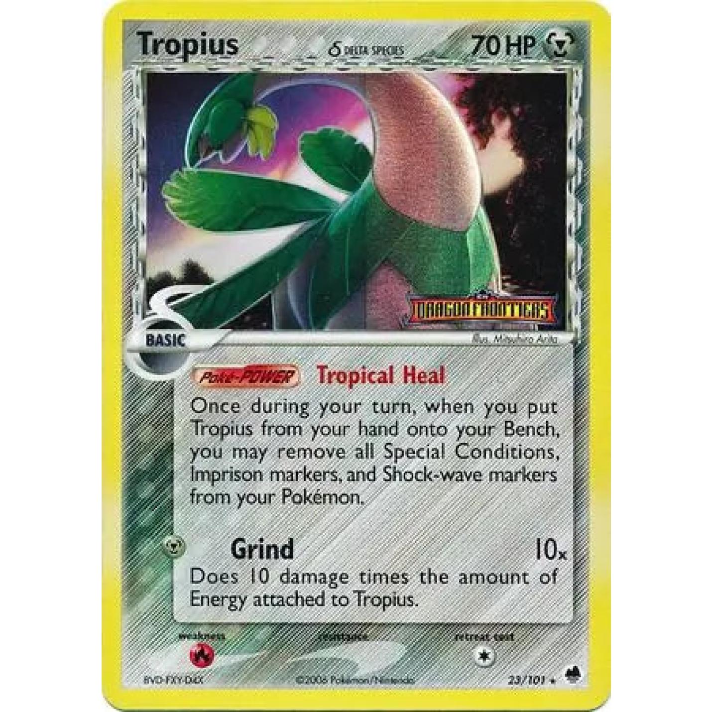 Tropius 23/101 - EX Dragon Frontiers - Reverse Holofoil