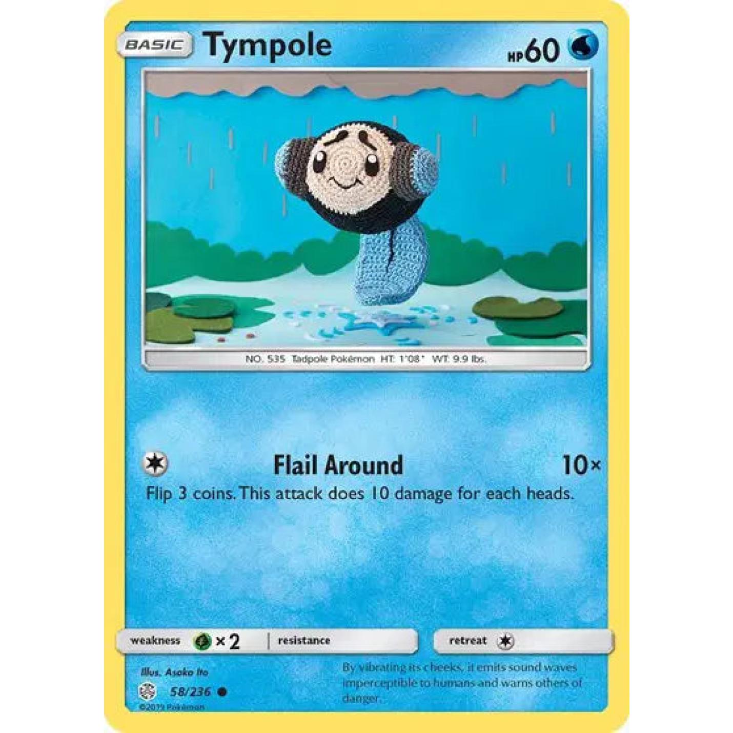 Tympole 58/236 - Cosmic Eclipse - Reverse Holofoil