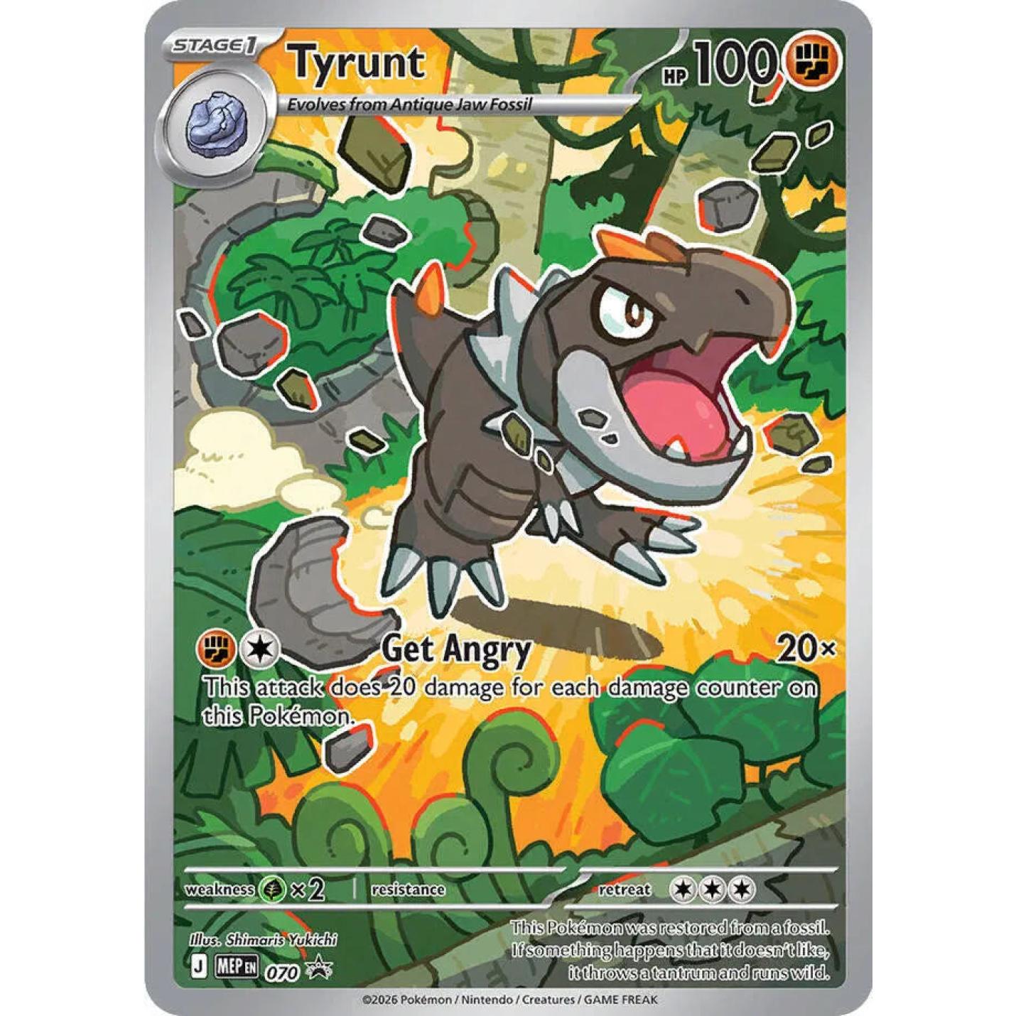 Tyrunt 070 - Mega Evolution Promos - Holofoil