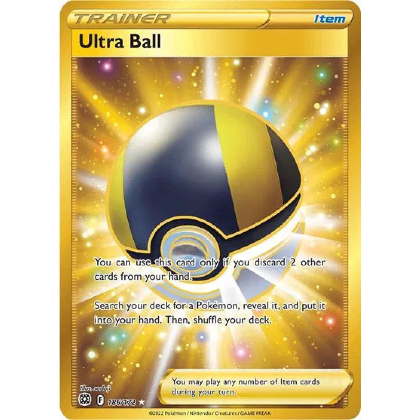 Ultra Ball 186/172 - Brilliant Stars - Holofoil