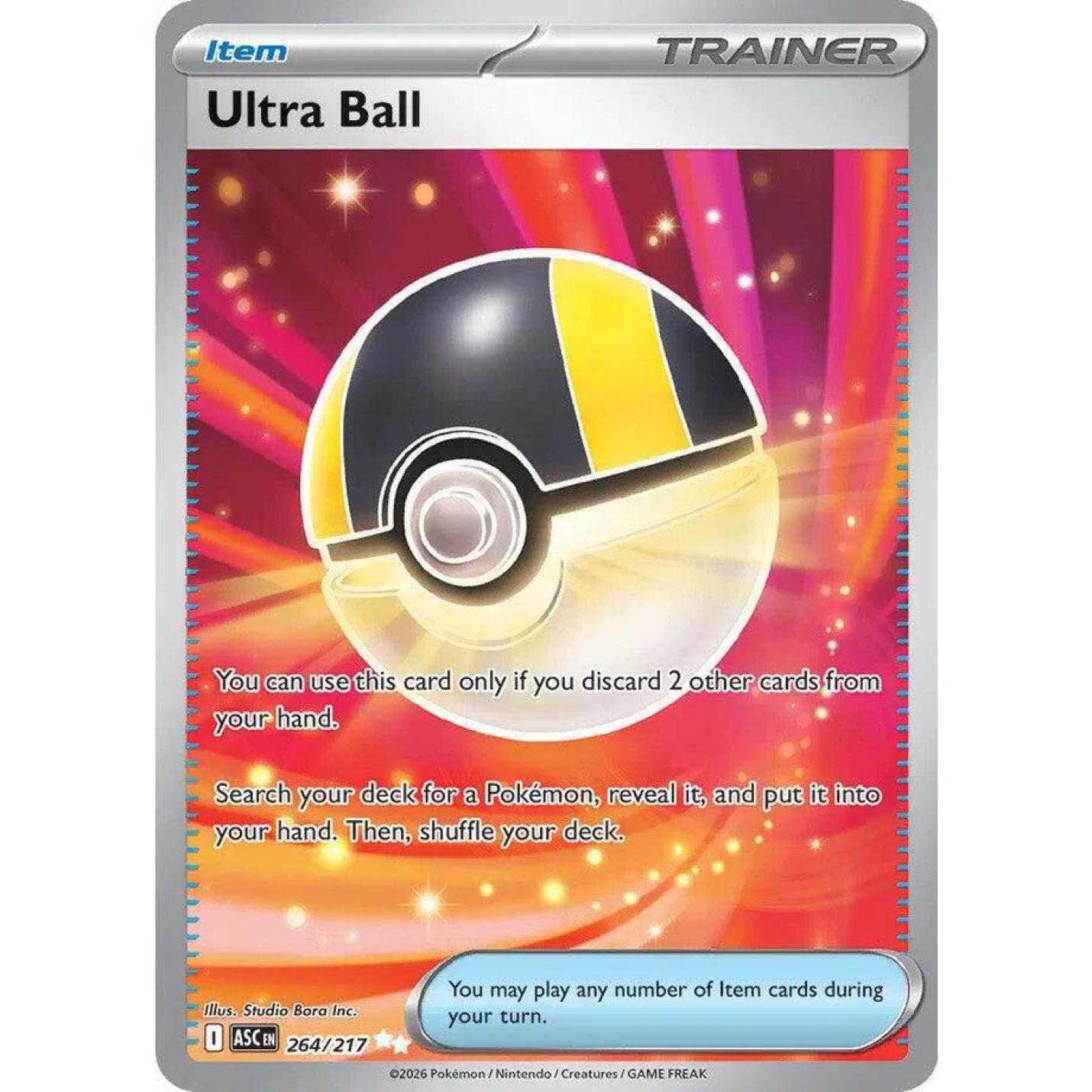 Ultra Ball 264/217 - Ascended Heroes - Holofoil