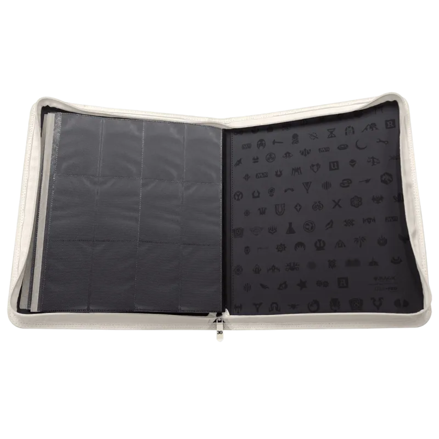 Ultra Pro - 30th Anniversary 12-Pocket Zip PRO-Binder open