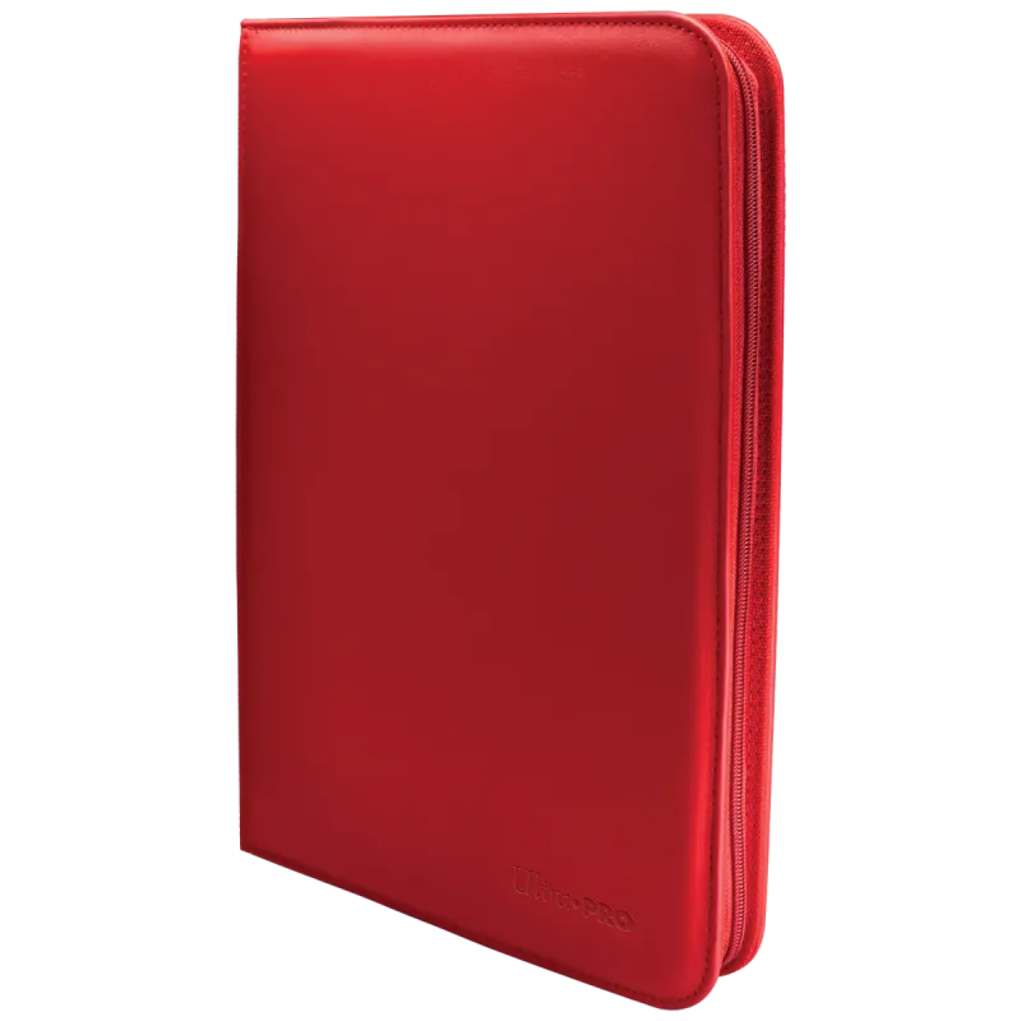 Ultra Pro - Vivid 9-Pocket Zippered PRO-Binder: Red