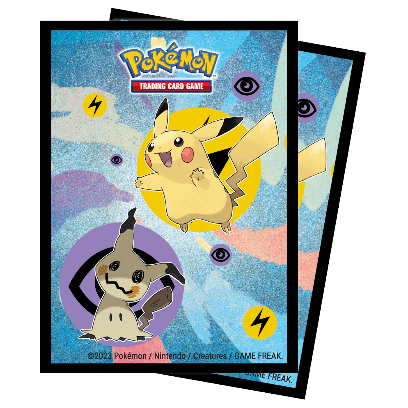 Ultra Pro Pikachu & Mimikyu: 65ct Deck Protector Sleeves for Pokémon