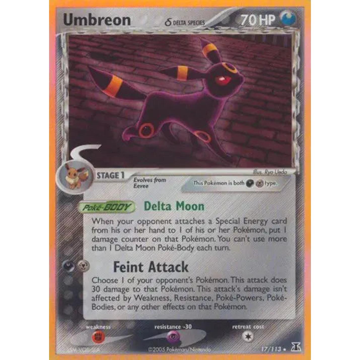 Umbreon 17/113 - EX Delta Species - Holofoil