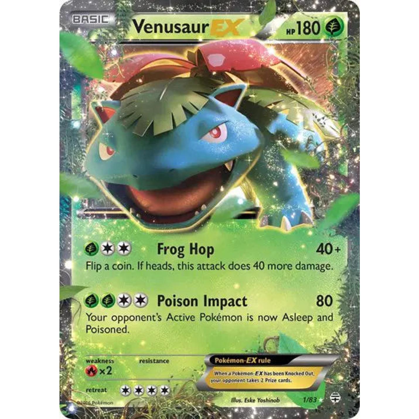Venusaur ex 1/83 - Generations - Holofoil