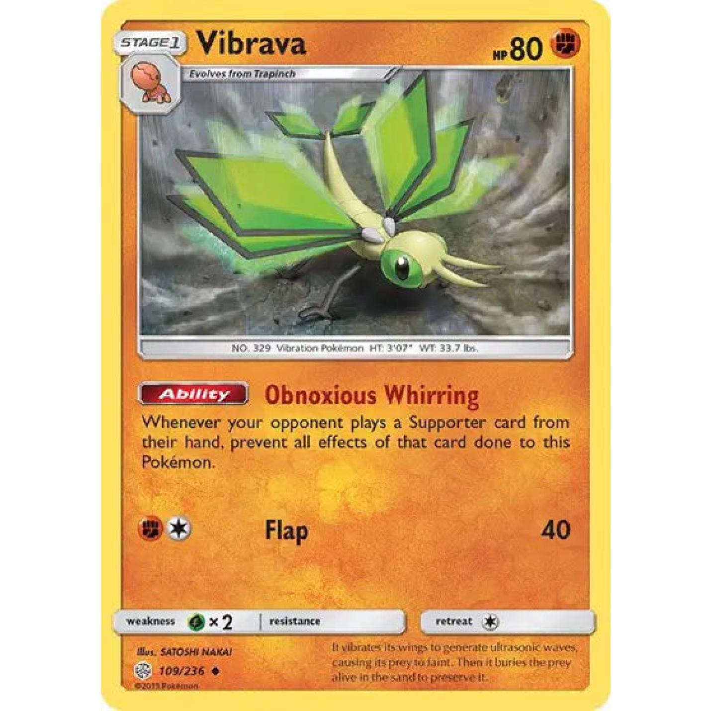 Vibrava 109/236 - Cosmic Eclipse - Reverse Holofoil