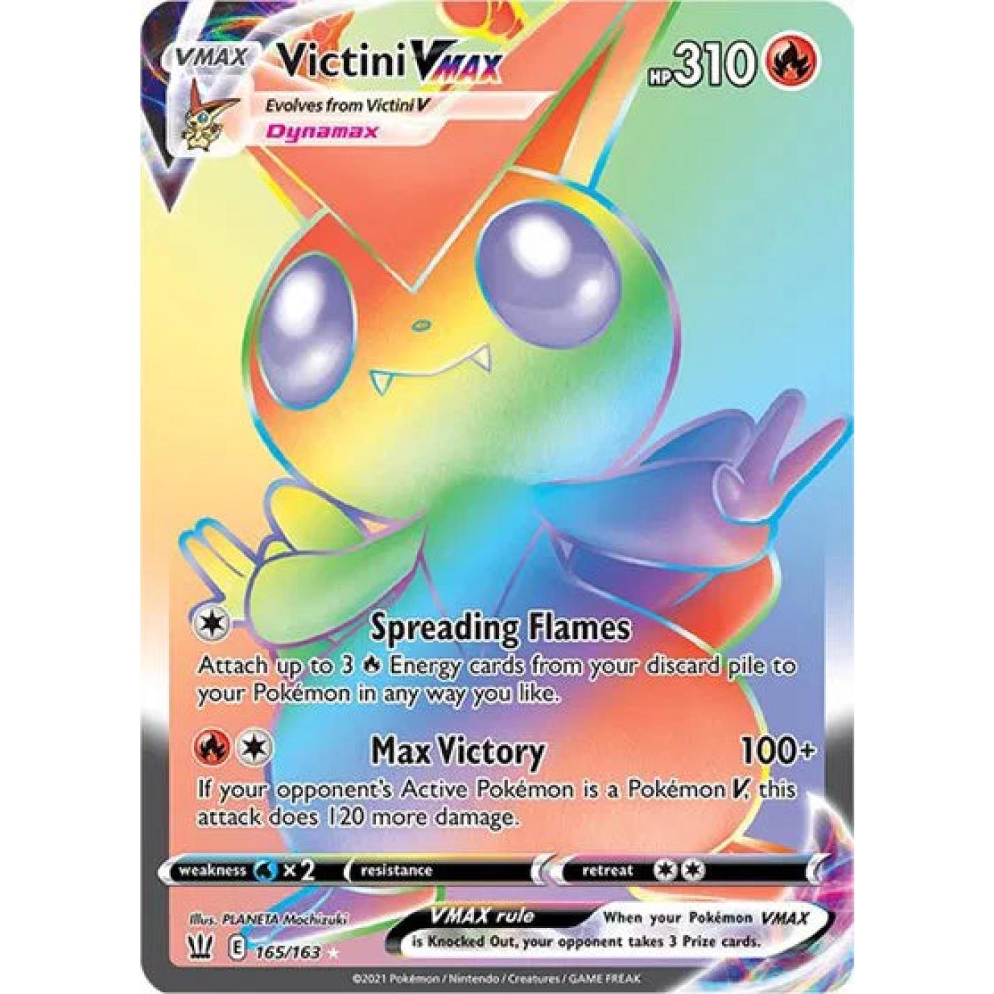 Victini VMAX 165/163 - Battle Styles - Holofoil