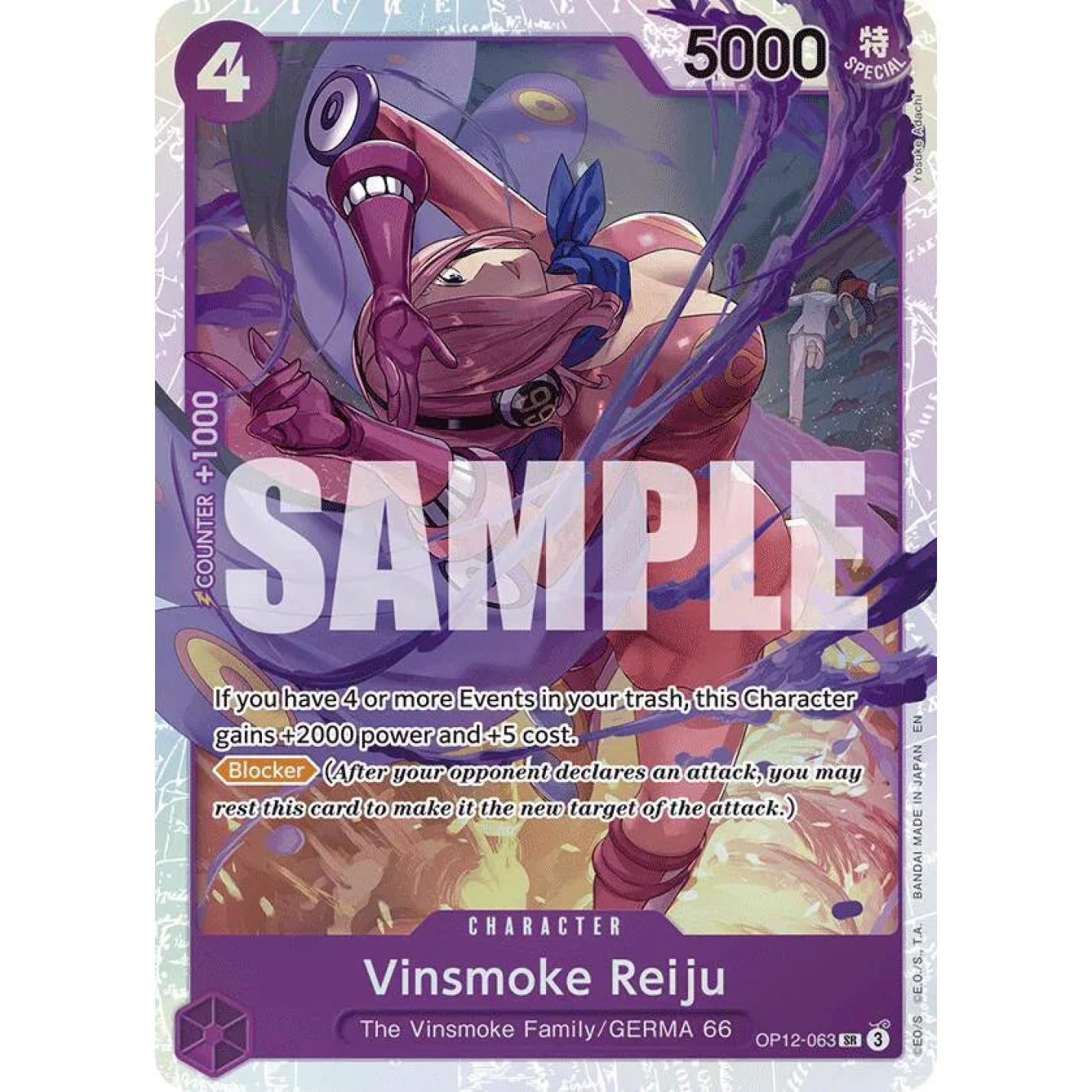 Vinsmoke Reiju OP12-063 - Legacy of the Master - Foil