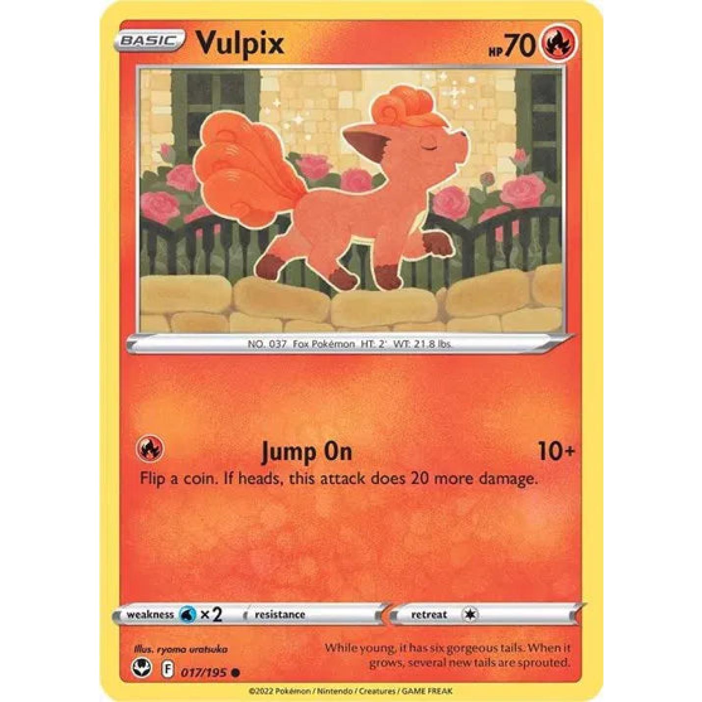 Vulpix 017/195 - Silver Tempest - Normal
