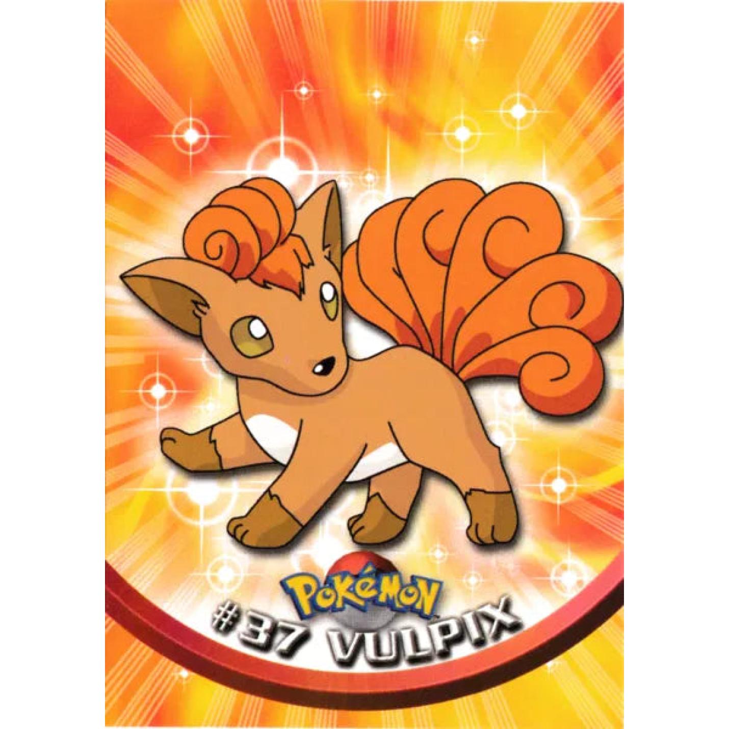 Vulpix 37 - Topps Series 1 - Base Chrome