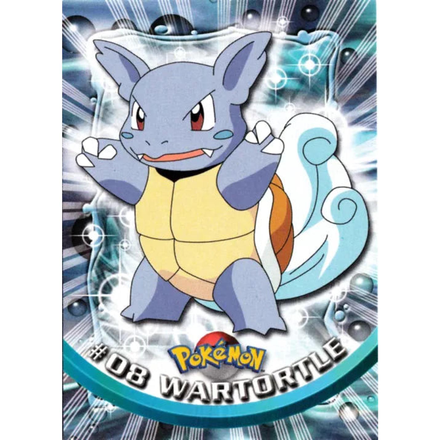 Wartortle 08 - Topps Series 1 - Normal