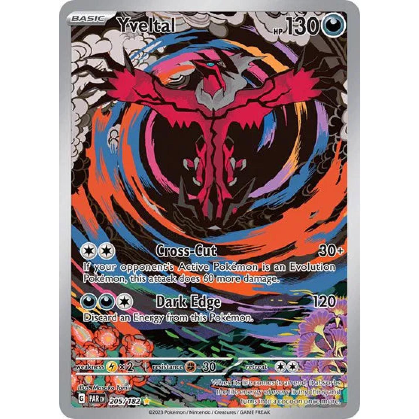 Yveltal 205/182 - Paradox Rift - Holofoil