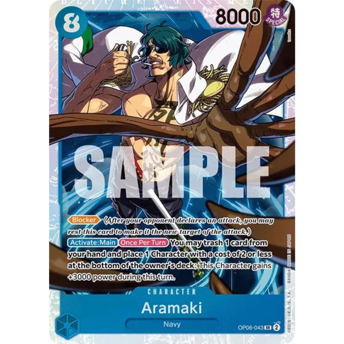 Aramaki OP06-043 - Wings of the Captain - Foil