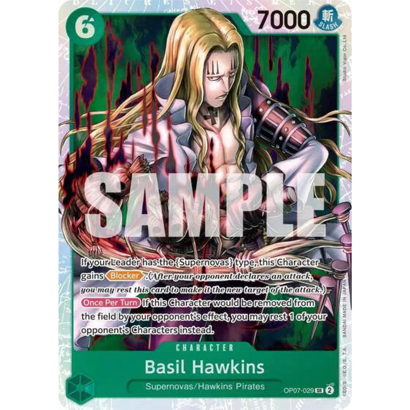 Basil Hawkins OP07-029 - 500 Years in the Future - Foil