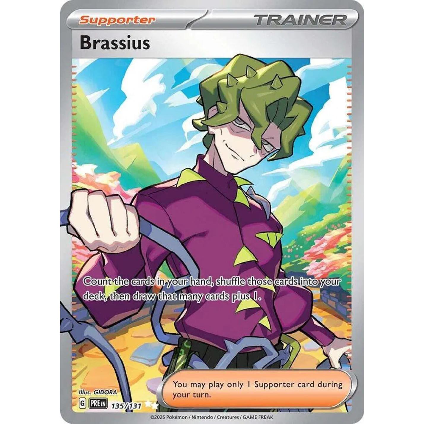 Brassius 135/131 - Prismatic Evolutions - Holofoil