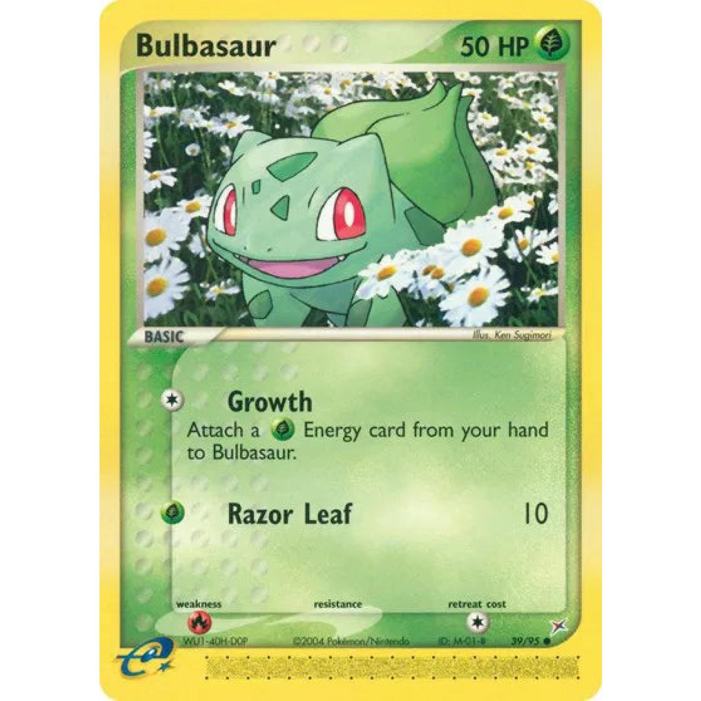 Bulbasaur 39/95 -  EX Team Magma vs Team Aqua - Normal