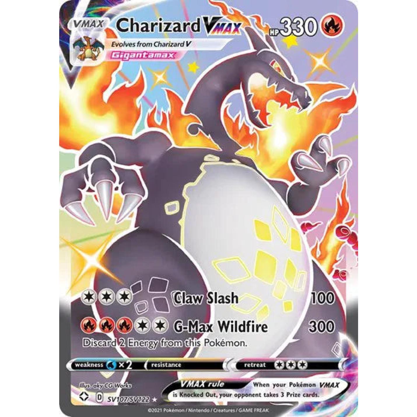 Charizard VMAX SV107/SV122  - Shining Fates: Shiny Vault - Holofoil