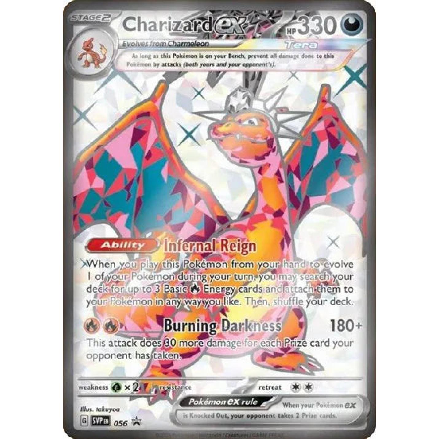 Charizard ex 056 - Scarlet & Violet Promo - Holofoil